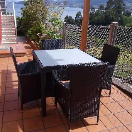 Apartamento Con Terraza Y Vistas Al Mar Bueu